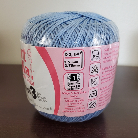 Aunt Lydia's Crochet Thread Fashion ~ Size 3 Lot of 4 Skeins NWT 100% Cotton - Picture 8 of 16